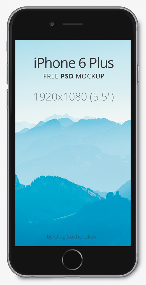 Free iPhone 6 and iPhone 6 Plus Mockup Templates (PSD, AI & Sketch) - Free Download - 19