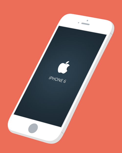 Free iPhone 6 and iPhone 6 Plus Mockup Templates (PSD, AI & Sketch) - Free Download - 29