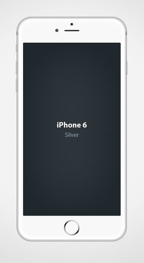 Free iPhone 6 and iPhone 6 Plus Mockup Templates (PSD, AI & Sketch) - Free Download - 43
