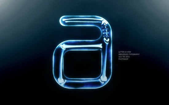 Easy X-Ray Typography In Photoshop