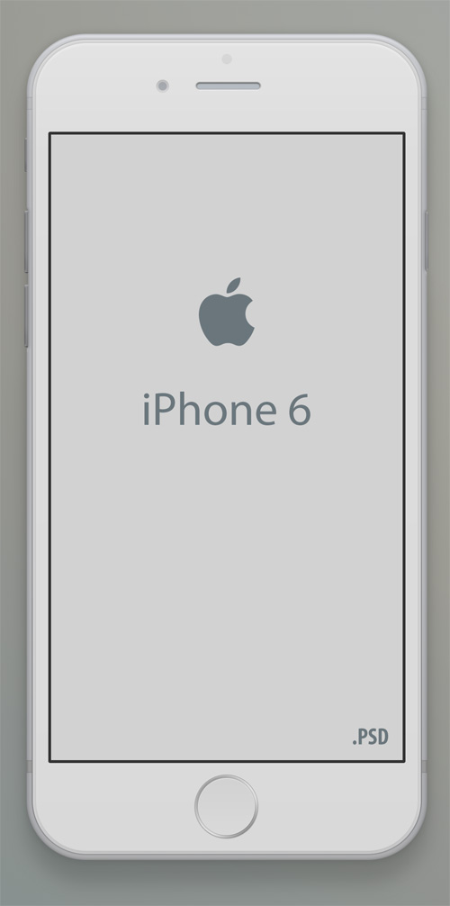 Free iPhone 6 and iPhone 6 Plus Mockup Templates (PSD, AI & Sketch) - Free Download - 12