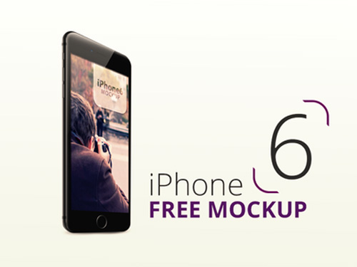 Free iPhone 6 and iPhone 6 Plus Mockup Templates (PSD, AI & Sketch) - Free Download - 32